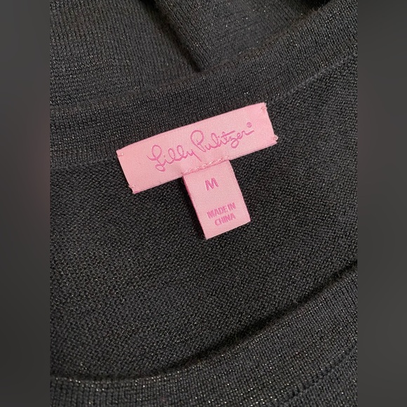 Lilly Pulitzer Faire Cold Shoulder Sweater Dress - Picture 8 of 10